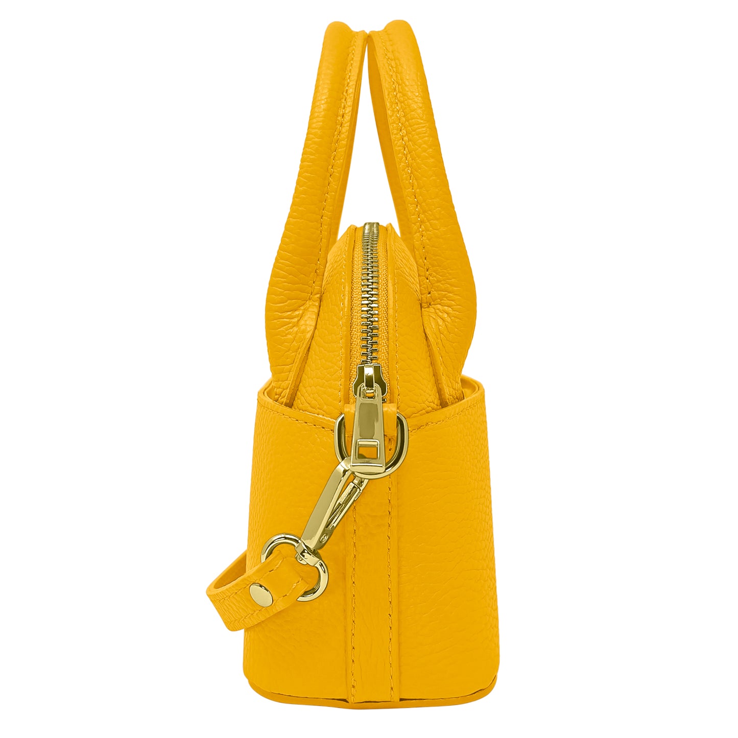 Borsa Donna Piccola a Mano con Tracolla, In Vera Pelle, Made in Italy, Modello Deva Parubi Borse - vista 100