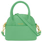 Borsa Donna Piccola a Mano con Tracolla, In Vera Pelle, Made in Italy, Modello Deva Parubi Borse Verde Pastello - vista 55