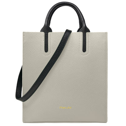 Borsa Donna a Mano con Tracolla, In Vera Pelle Morbida, Made in Italy, Modello Clizia Parubi Borse - vista 197
