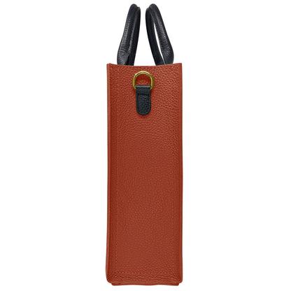 Borsa Donna a Mano con Tracolla, In Vera Pelle Morbida, Made in Italy, Modello Clizia Parubi Borse - vista 203