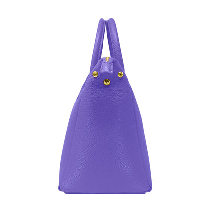 Borsa Donna a Mano con Tracolla, In Vera Pelle Morbida, Made in Italy, Modello Ada Parubi Borse - vista 111