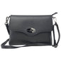Borsa Donna a Mano con Tracolla, In Vera Pelle, Made in Italy, Modello Dalia Parubi Borse Nero - foto prodotto