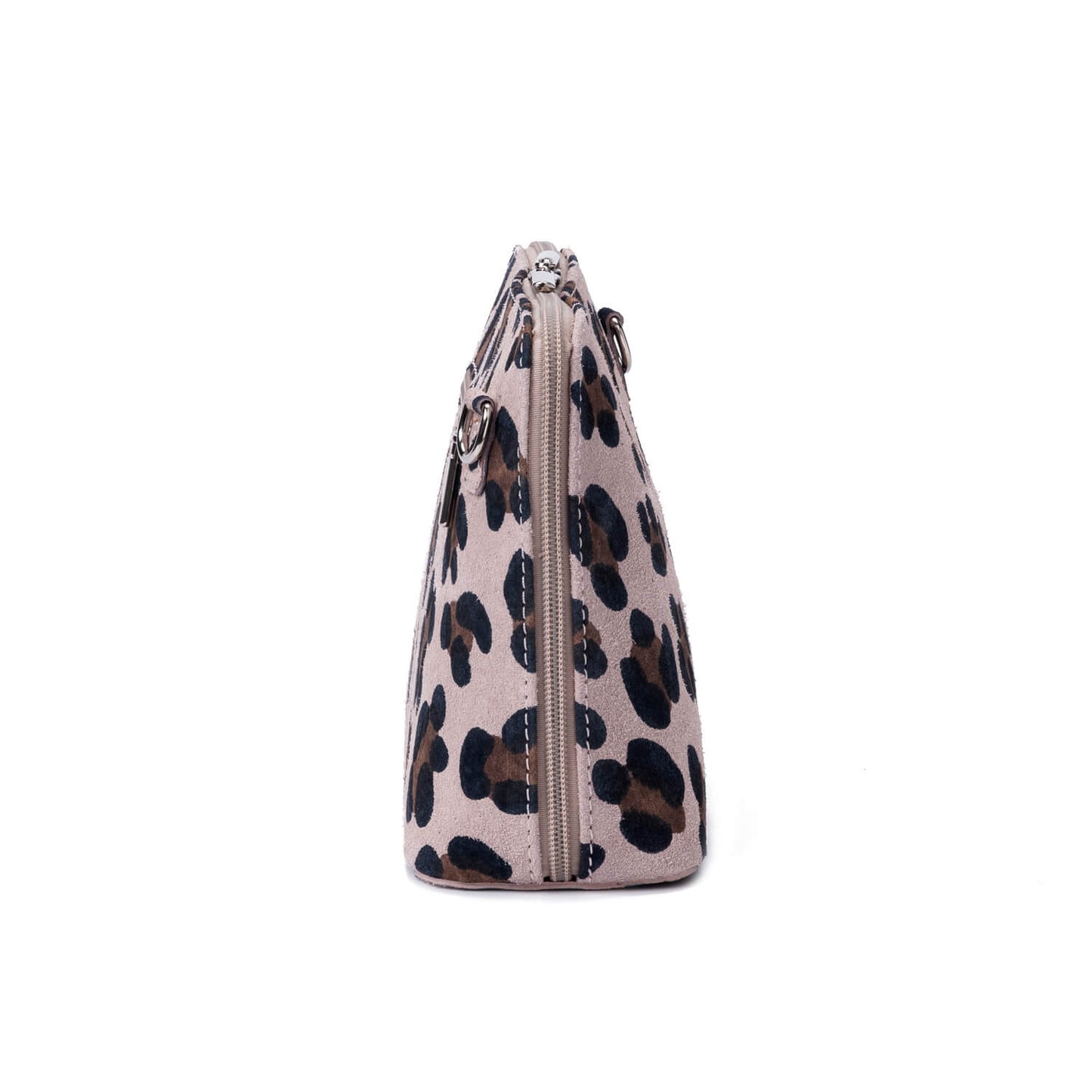 Borsa Donna a Tracolla, In Vera Pelle Scamosciata, Made in Italy, Modello Alina 4.0 Parubi Borse - vista 2