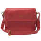 Borsa Donna Grande a Tracolla, In Vera Pelle, Made in Italy, Modello Adel Parubi Borse Rosso - foto prodotto