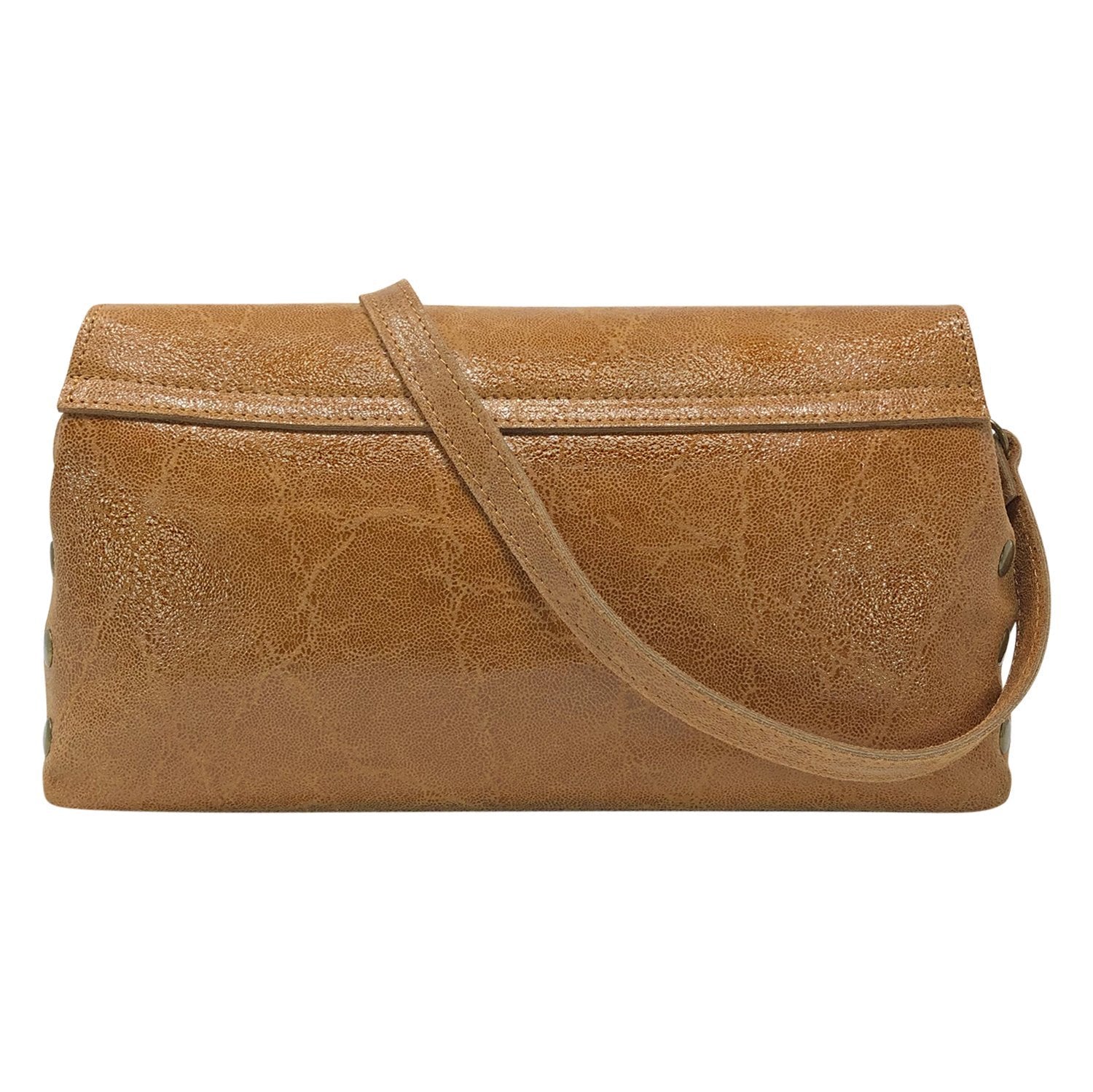 Borsa Donna a Tracolla, In Vera Pelle, Made in Italy, Modello Frida, Laminato Parubi Borse - vista 3